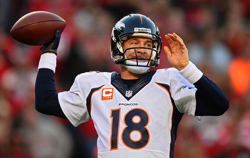Star-Quarterback Peyton Manning trifft mit den Denver Broncos im Superbowl auf die Seattle Seahawks.