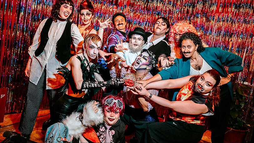 Wieder auf der Silvesterparty dabei: Das Lovers Lipsync Battle mit dem Club Harry Klein. Wieder auf der Silvesterparty dabei: Das Lovers Lipsync Battle mit dem Club Harry Klein.