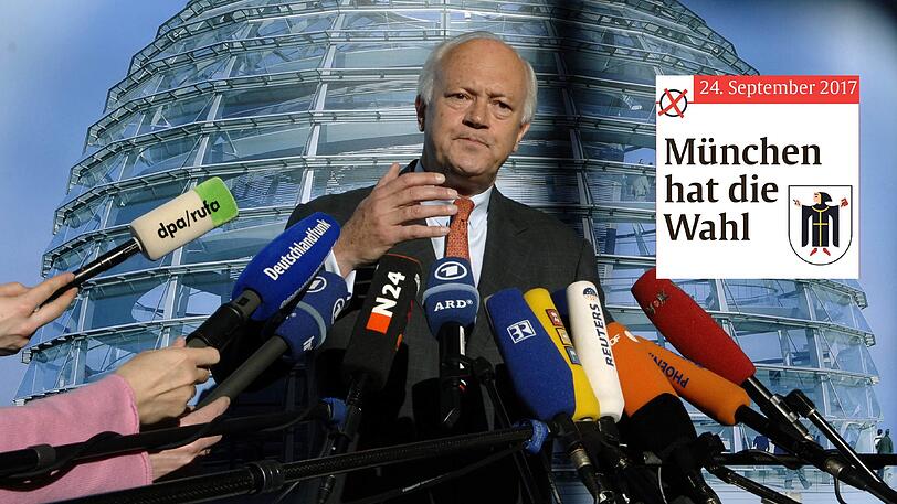 Der Bundestagsabgeordnete Hans-Peter Uhl (CSU) in Berlin &ndash; und im Mittelpunkt des Interesses. Beides ist bald vorbei.