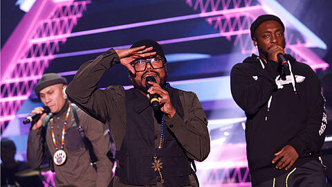Die Black Eyed Peas bei einem Konzert in Köln. Am Samstagabend waren sie in München zu Gast. (Archivbild)