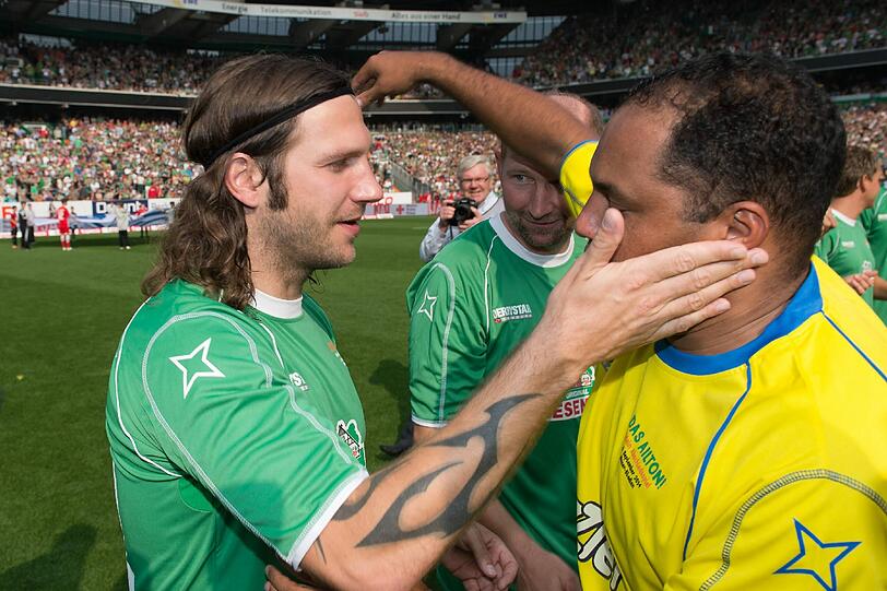 Abschiedsparty für Ailton im Weser-Stadion. Die Bilder.