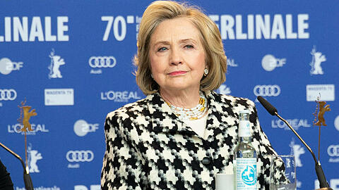 Hillary Clinton sprach auf er Berlinale nicht nur über ihre neue Doku-Serie.