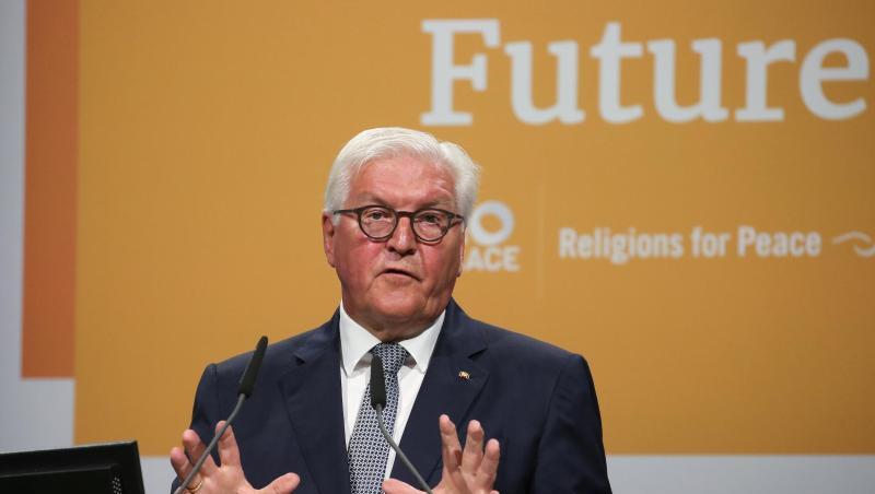 Bundespräsident Frank-Walter Steinmeier spricht zum Auftakt der 10. Weltkonferenz von Religions for Peace. Bundespräsident Frank-Walter Steinmeier spricht zum Auftakt der 10. Weltkonferenz von Religions for Peace.