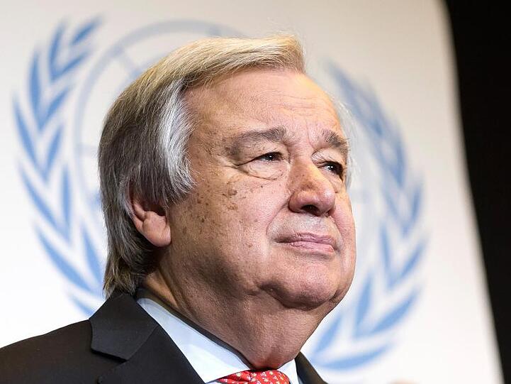 UN-Generalsekretär António Guterres: "Viele Frauen und Mädchen sind dort am meisten bedroht, wo sie am sichersten sein sollten: Bei sich zuhause.".
