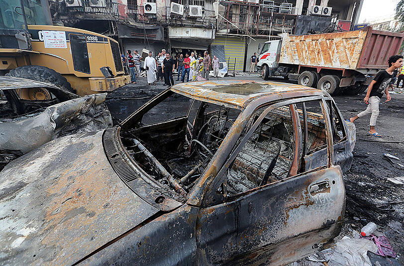 IS-Terror in Bagdad.