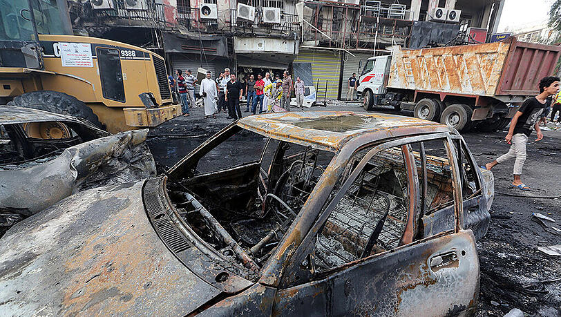 IS-Terror in Bagdad. IS-Terror in Bagdad.