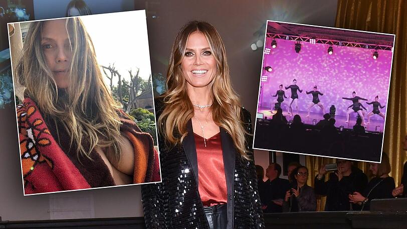 Heidi Klum gibt bei Instagram tiefe Einblicke.