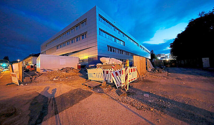 In der Anzinger Straße entsteht die neue Feuerwache 5.