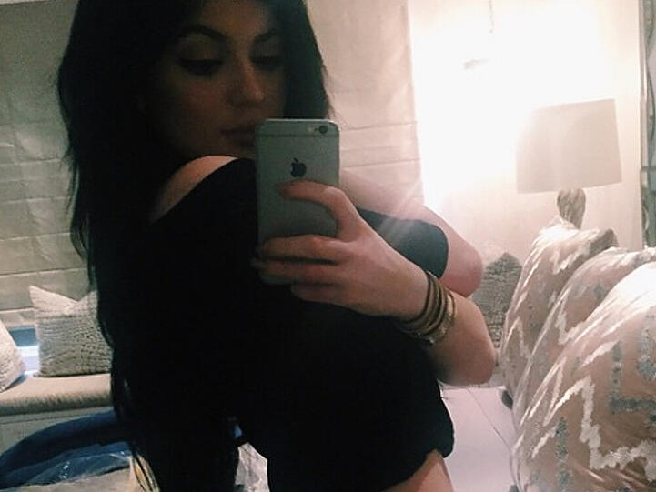 Selfie vor dem Spiegel: Kylie Jenner