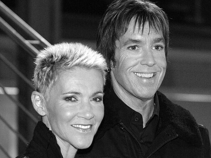 Sie waren Roxette: Marie Fredriksson und Per Gessle.