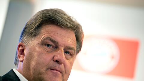 Markus Hörwick in München während einer Pressekonferenz.