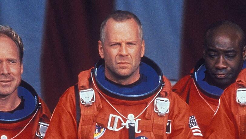 Bruce Willis im Blockbuster "Armageddon" aus dem Jahr 1998.