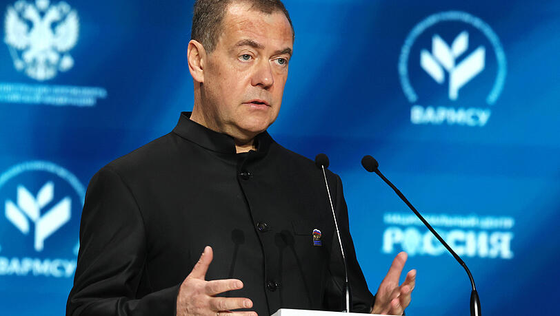 Der stellvertretende Vorsitzende des russischen Sicherheitsrates Dmitri Medwedew.