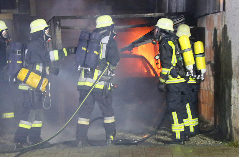 Die Bilder vom Einsatz der Feuerwehr in der Gemeinde Lohkirchen.