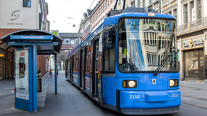 Aufgrund von Demonstrationen kommt es am Samstag zu Störungen im Münchner Tram- und Buskverkehr. (Symbolbild)