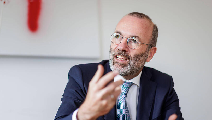 Der 53-j&auml;hrige CSU-Politiker Manfred Weber ist seit 2022 Chef der Europ&auml;ischen Volkspartei (EVP).