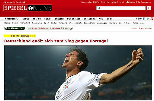 "Super-Super-Super-Mario!": Das schreibt die nationale und internationale Presse zum deutschen Sieg über Portugal.