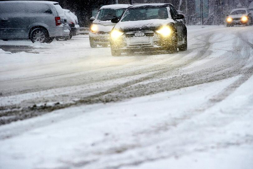 Wintereinbruch in Deutschland: Die Bilder