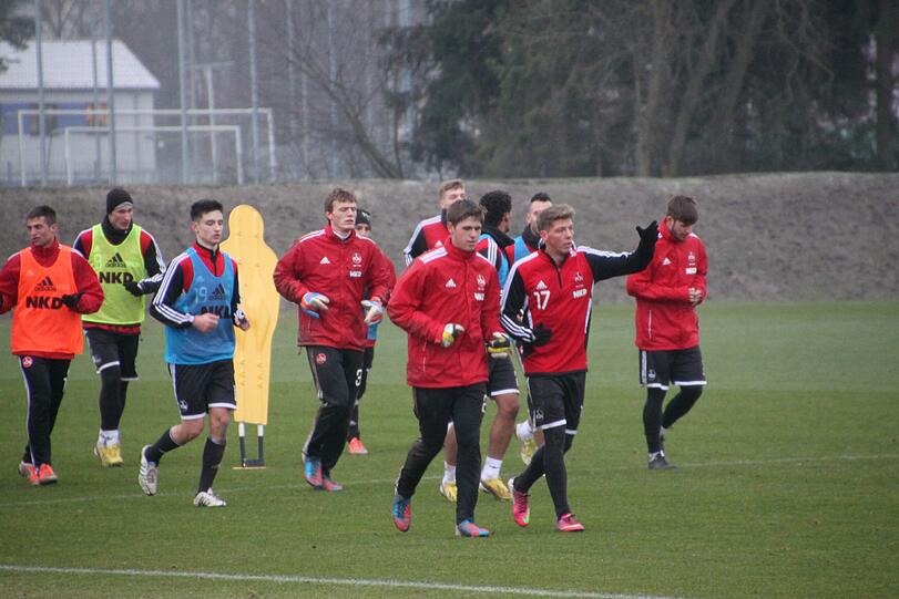 Auslaufen nach dem intensiven Training.