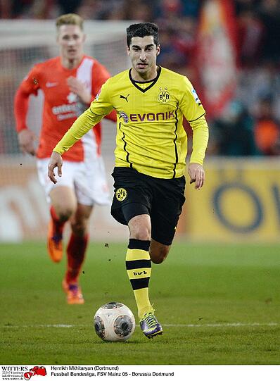 Henrikh Mkhitaryan (Borussia Dortmund) - geschätzter Marktwert: 26 Millionen Euro.