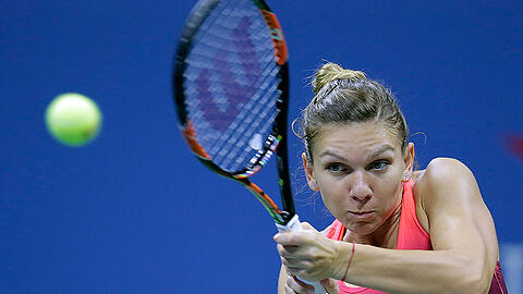 Die Rumänin Simona Halep fordert Sabine Lisicki im Achtelfinale der US Open.