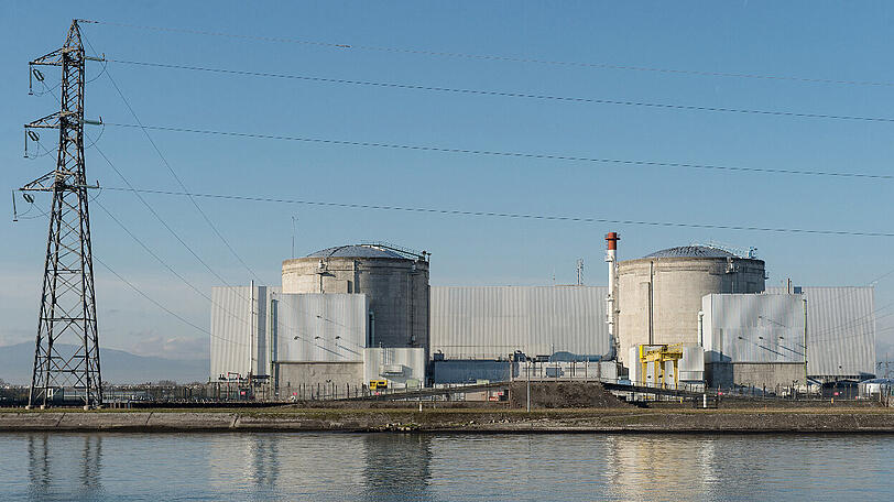 Das Atomkraftwerk Fessenheim in der Nähe der deutschen Grenze.