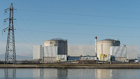 Das Atomkraftwerk Fessenheim in der Nähe der deutschen Grenze.