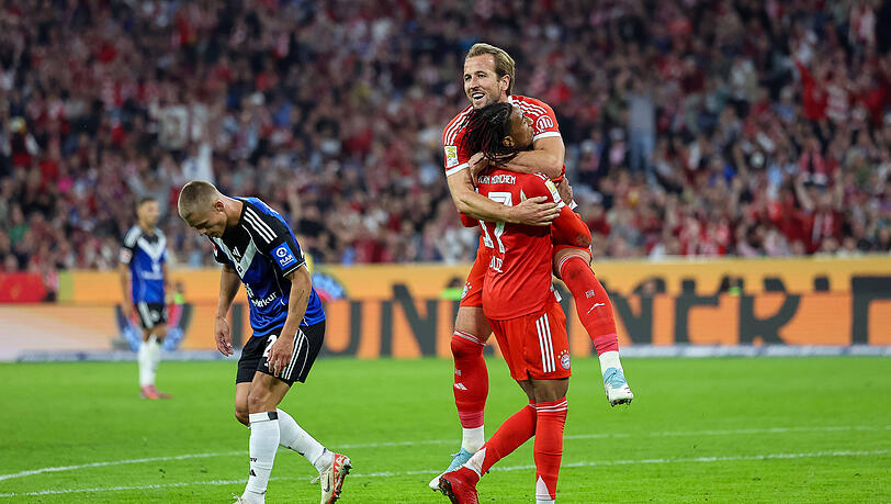 Zeigten einen starken Auftritt gegen den Hamburger SV: Harry Kane und Michael Olise.