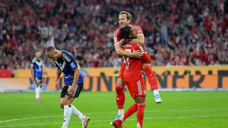 Zeigten einen starken Auftritt gegen den Hamburger SV: Harry Kane und Michael Olise.