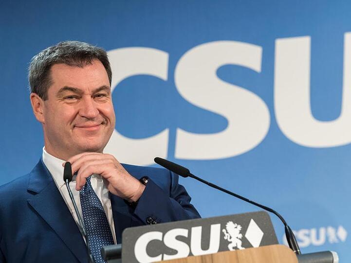 Markus Söder (CSU), Ministerpräsident von Bayern.