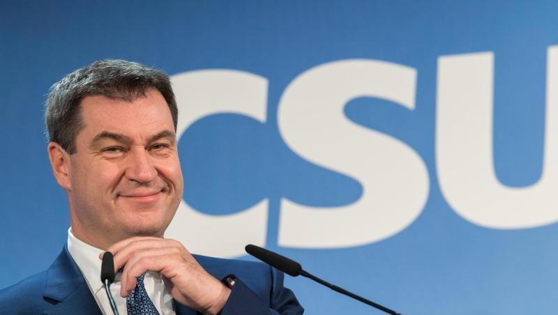 Markus Söder (CSU), Ministerpräsident von Bayern. Markus Söder (CSU), Ministerpräsident von Bayern.