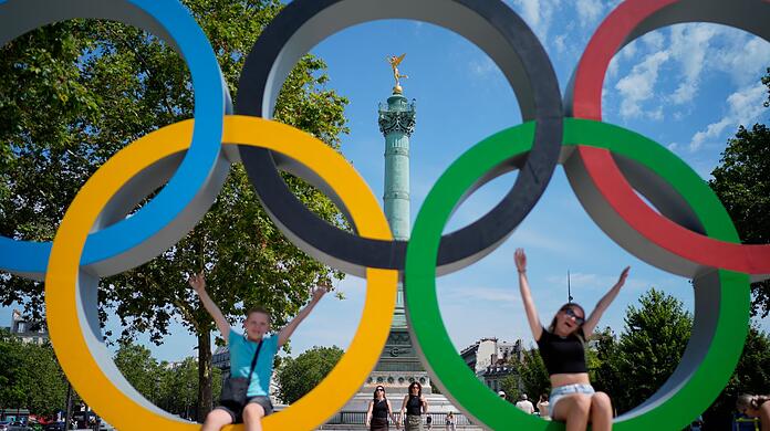 In den Tagen vor der Eröffnung steigt das Olympia-Fieber in Paris.
