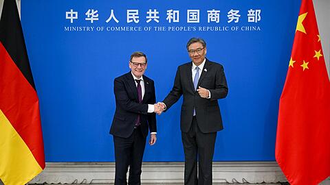 Chinas Handelsminister Wang verhandelte auch in den Zollgespr&auml;chen mit den USA mit.