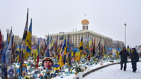 Russische Luftangriffe versch&auml;rfen die Not der Ukraine im harten Winter.