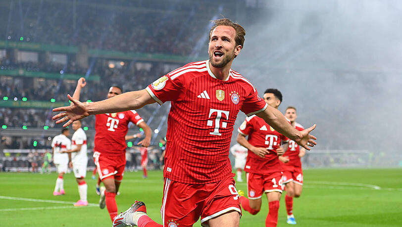 Traf gegen den VfB Stuttgart dreifach: Stürmer Harry Kane. Traf gegen den VfB Stuttgart dreifach: Stürmer Harry Kane.