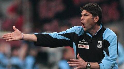 Unter Druck: Löwen-Trainer Uwe Wolf