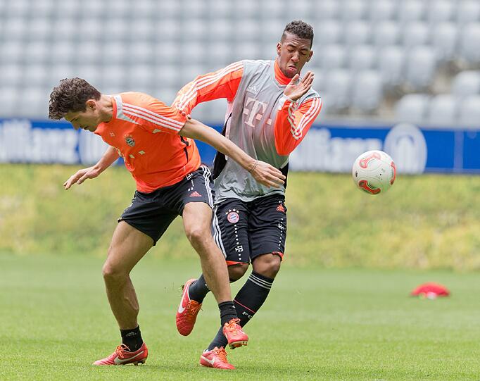 Die Bilder vom Training in der Allianz Arena