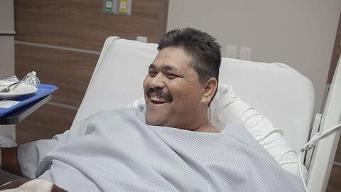 Will abnehmen: Der Mexikaner Andrés Moreno, mit 435 Kilogramm wohl der schwerste Mann der Welt.