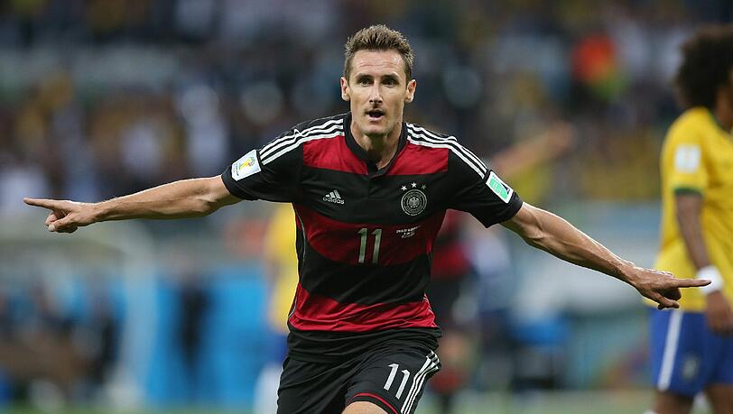 Miroslav Klose ist mit 16 Treffern alleiniger WM-Rekordtorschütze Miroslav Klose ist mit 16 Treffern alleiniger WM-Rekordtorschütze