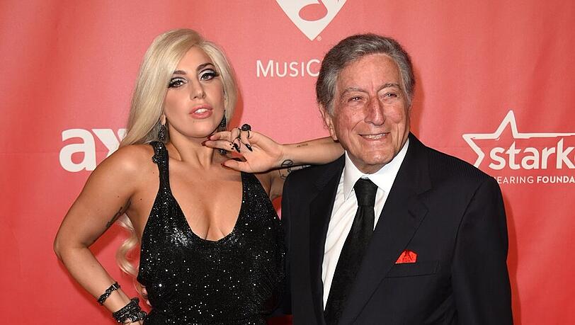 Lady Gaga und Tony Bennett treten seit einigen Jahren gemeinsam auf Lady Gaga und Tony Bennett treten seit einigen Jahren gemeinsam auf