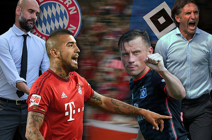 Bundesliga-Auftakt 2015/16. Der FC Bayern empfängt den Hamburger SV. Das Spiel im AZ-Liveticker!