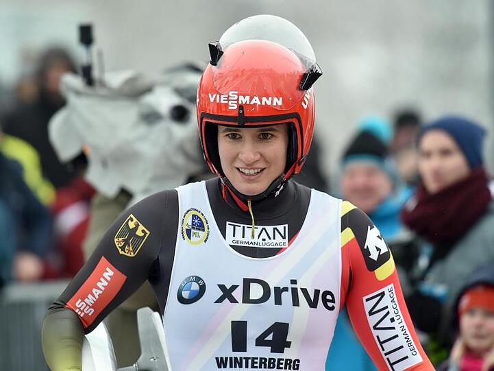 Holte in Winterberg ihre zweite Goldmedaille: Natalie Geisenberger.