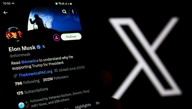 Die Online-Plattform X ist am Freitagnachmittag in mehreren L&auml;ndern ausgefallen.