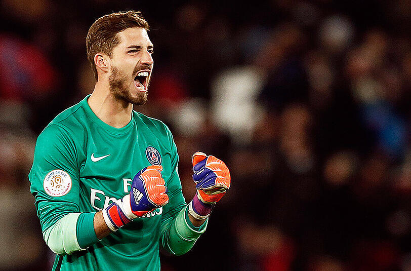 Jubeln ist angesagt: Kevin Trapp.