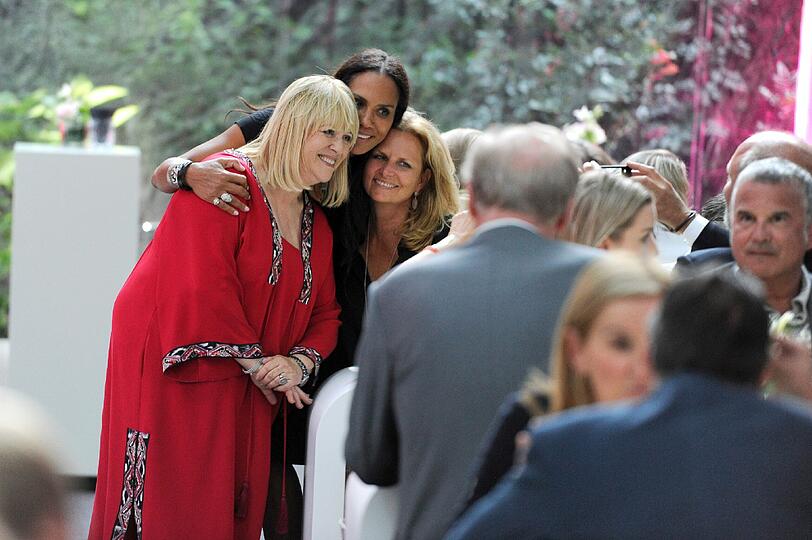 Patricia Riekel, Barbara Becker und Michaela Mielke