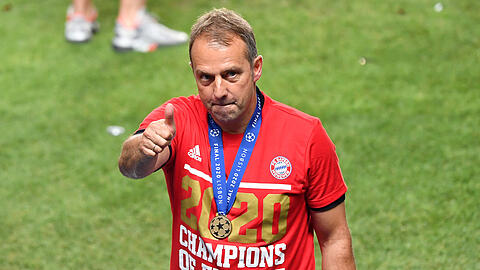 Innerhalb von nur zehn Monaten führte Hansi Flick den FC Bayern zum Sieg in der Champions League.
