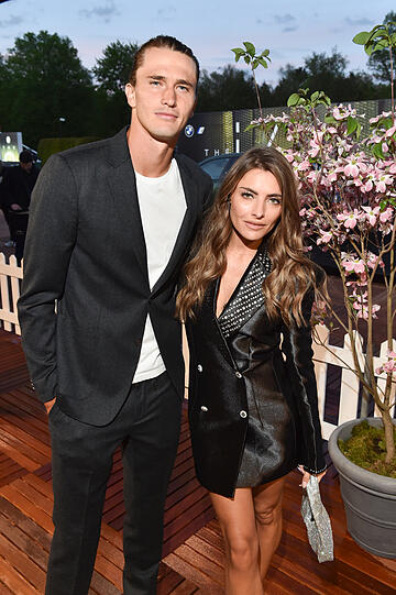 Alexander Zverev mit Freundin Sophia Thomalla