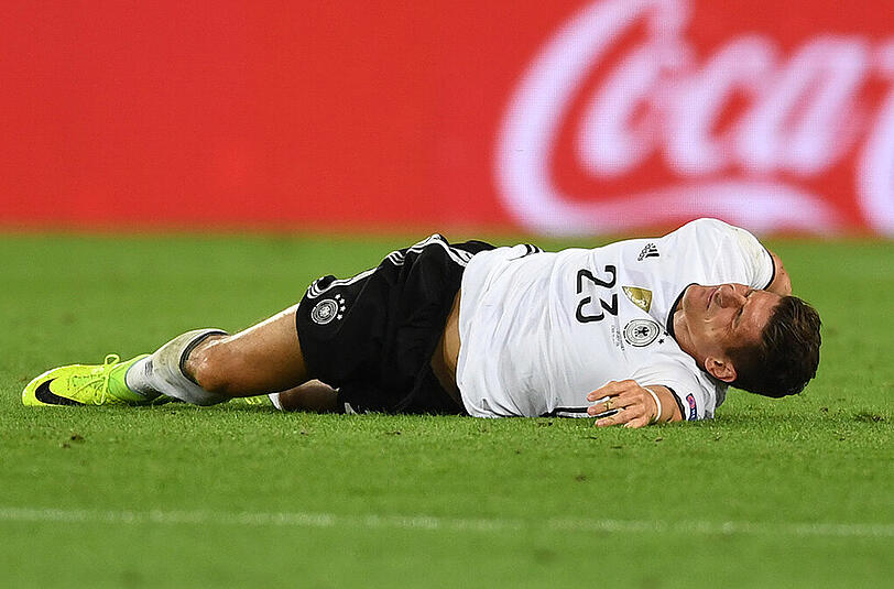 Mario Gomez erzielte bei der EM bisher zwei Tore für die DFB-Elf.
