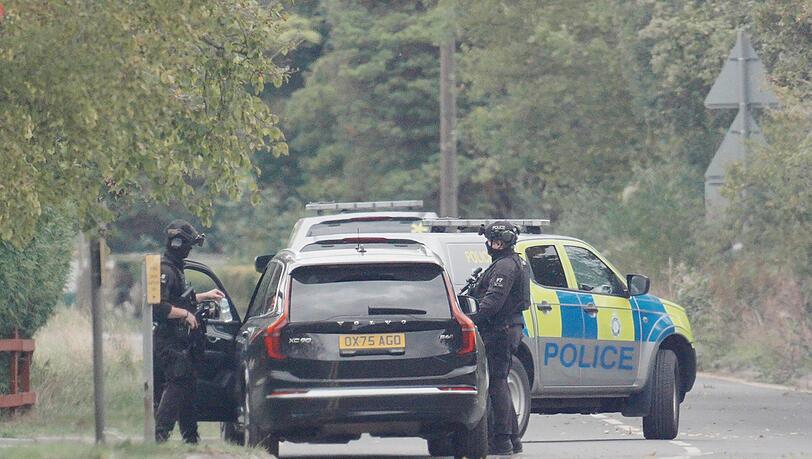 Die Polizei hatte in der N&auml;he des britischen Luftwaffenst&uuml;tzpunkts f&uuml;nf M&auml;nner festgenommen.