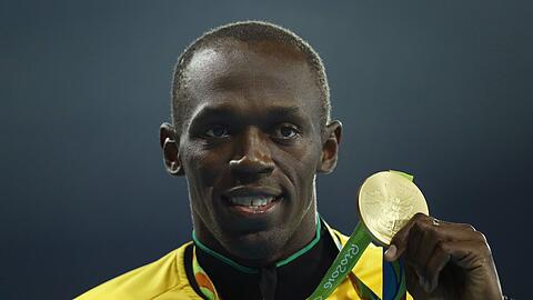 2016 gewann Usain Bolt in Rio de Janeiro Olympia-Gold &uuml;ber 100 Meter.